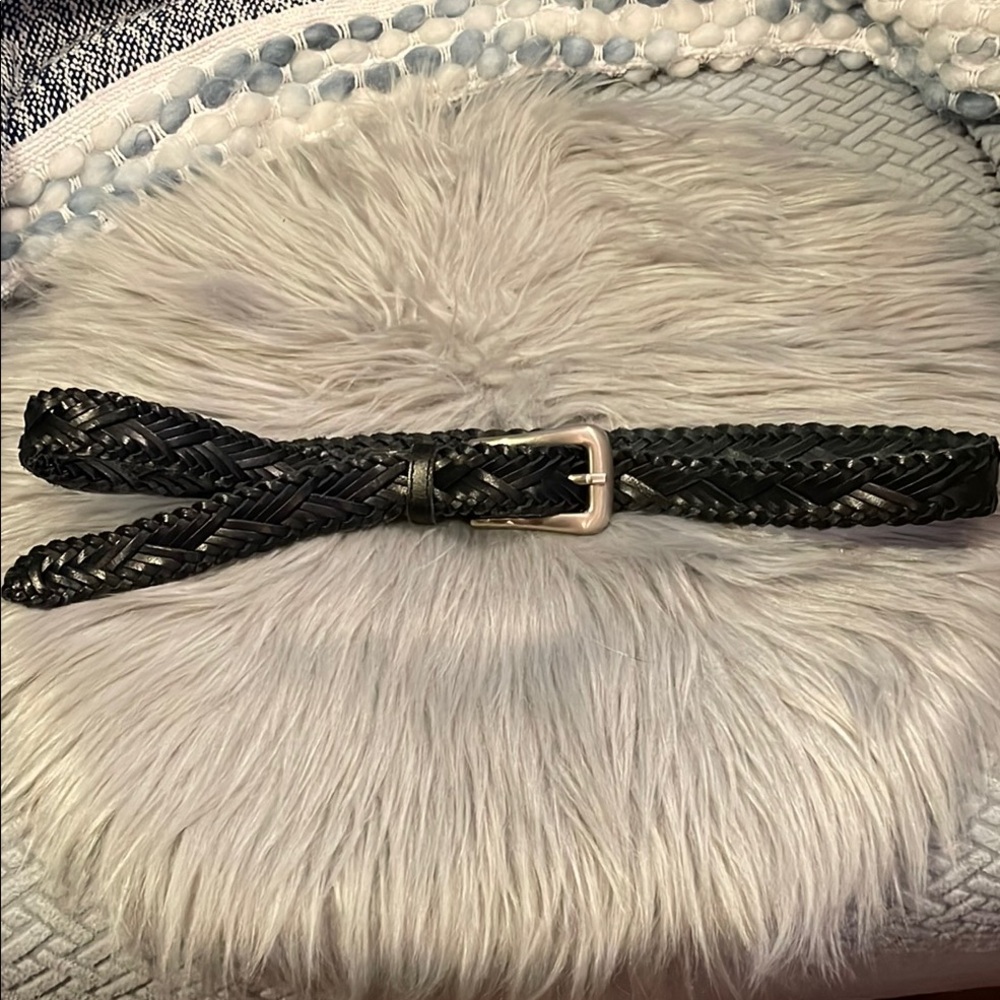 Honors Braided Leather Belt